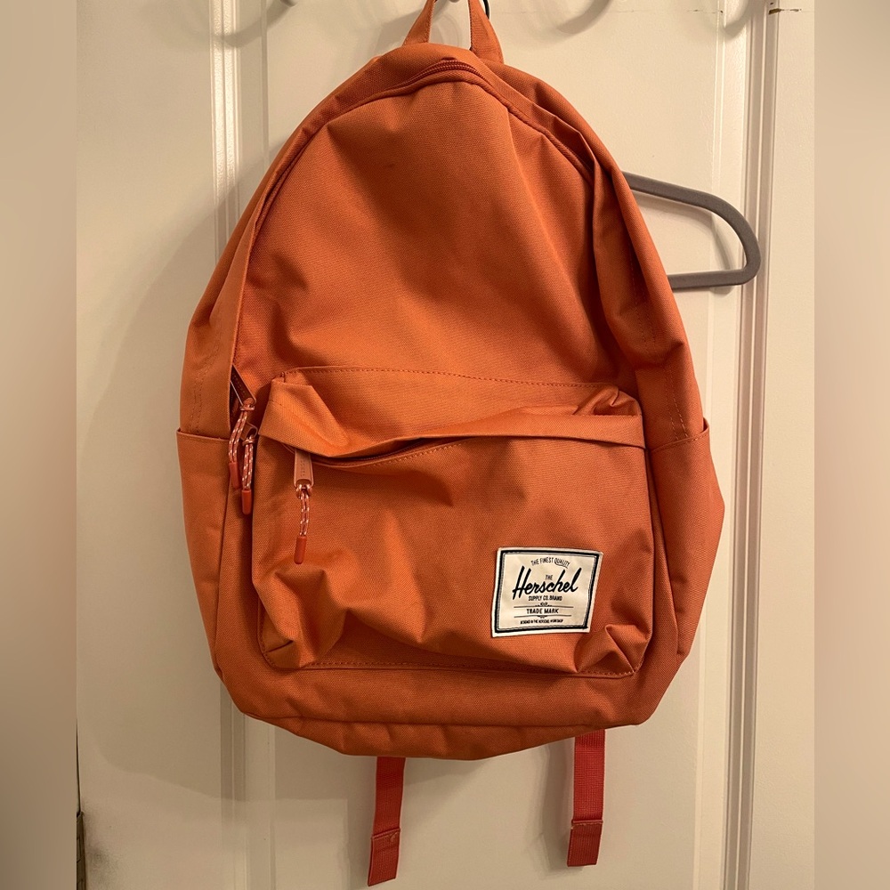 Salmon Pink/Orange Herschel Backpack Daypack